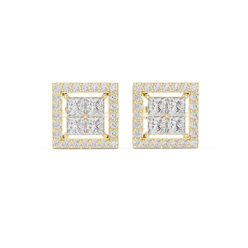 Earring AER-57@7 - Yellow Gold - Image