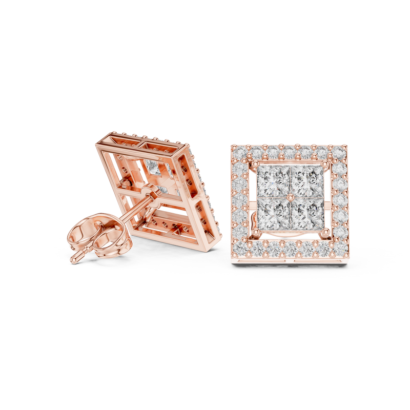 Earring AER-57@7 - Rose Gold - Image