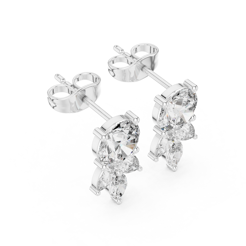 Earring AER-58@7 - White Gold - Image