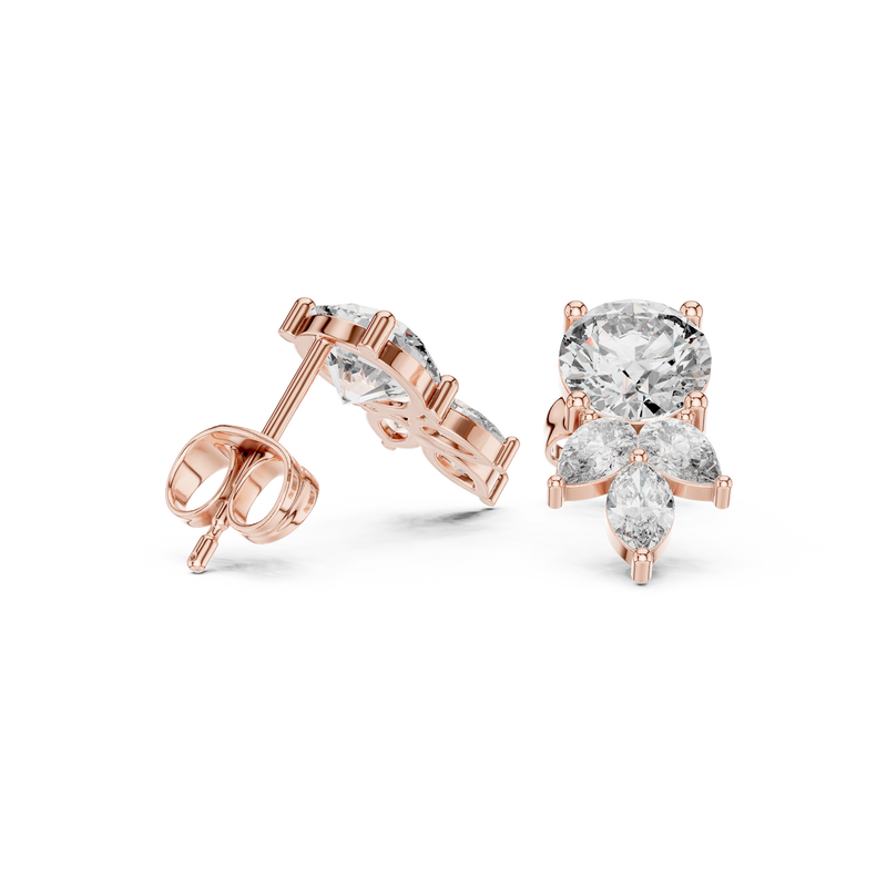 Earring AER-58@7 - Rose Gold - Image