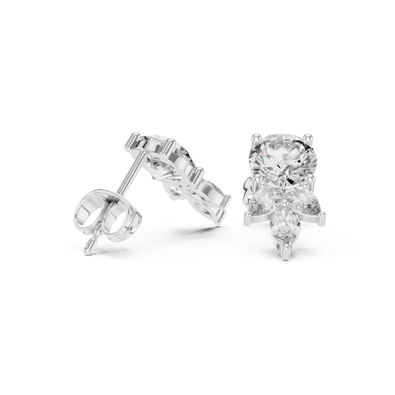 Earring AER-58@7 - White Gold - Image