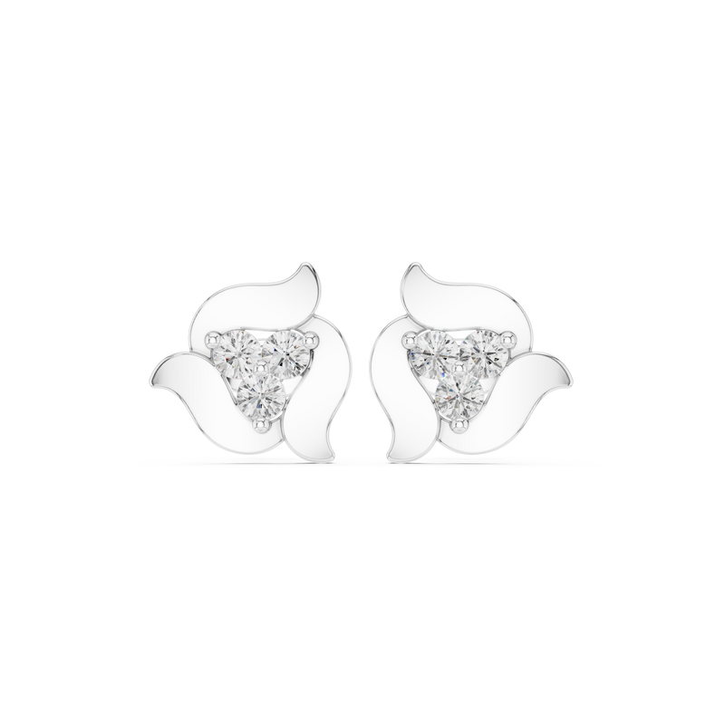 Earring AER-59@7 - White Gold - Image