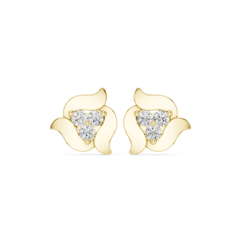 Earring AER-59@7 - Yellow Gold - Image