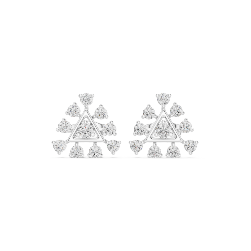 Earring AER-60@7 - White Gold - Image
