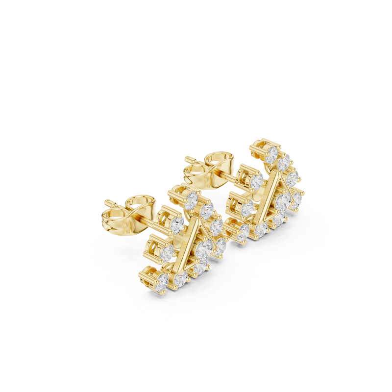 Earring AER-60@7 - Yellow Gold - Image