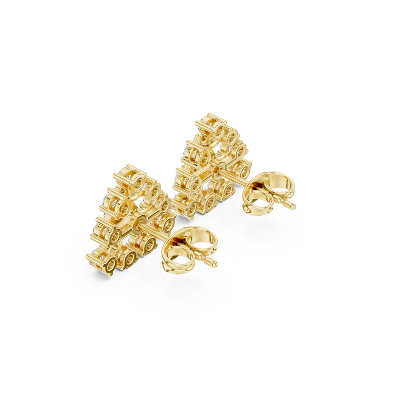Earring AER-60@7 - Yellow Gold - Image