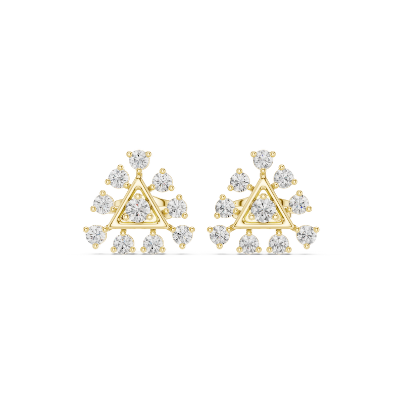Earring AER-60@7 - Yellow Gold - Image
