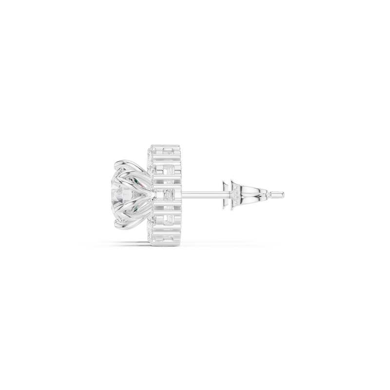 Earring AER-62@7 - White Gold - Image