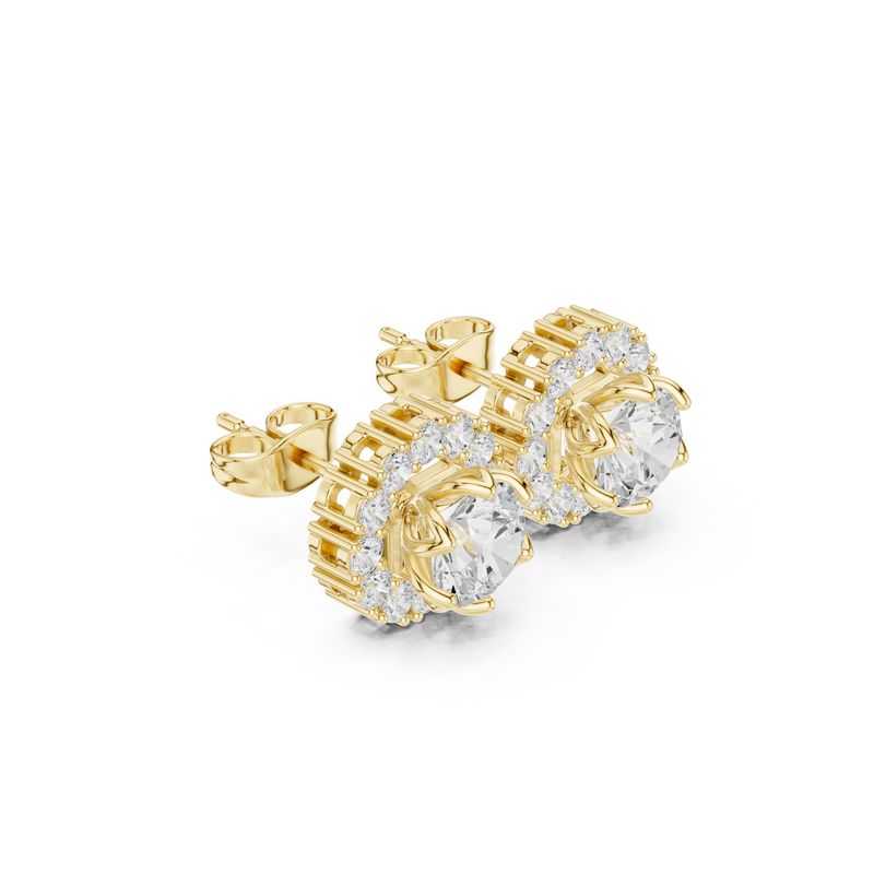 Earring AER-62@7 - Yellow Gold - Image