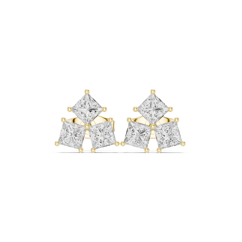 Earring AER-71@7 - Yellow Gold - Image