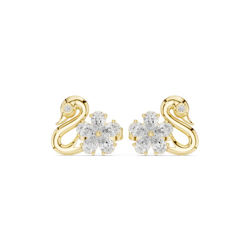 Earring AER-73@7 - Yellow Gold - Image