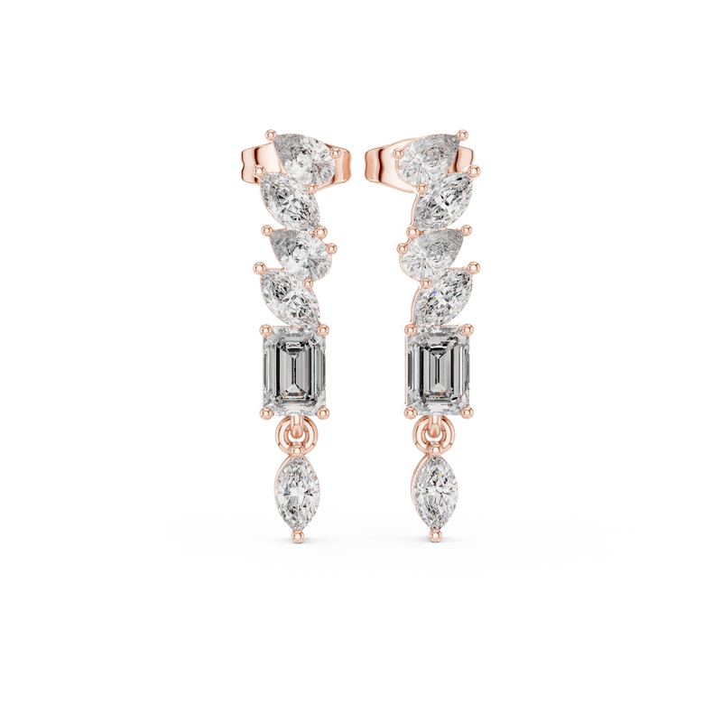 Earring AGDER-199@7 - Rose Gold - Image