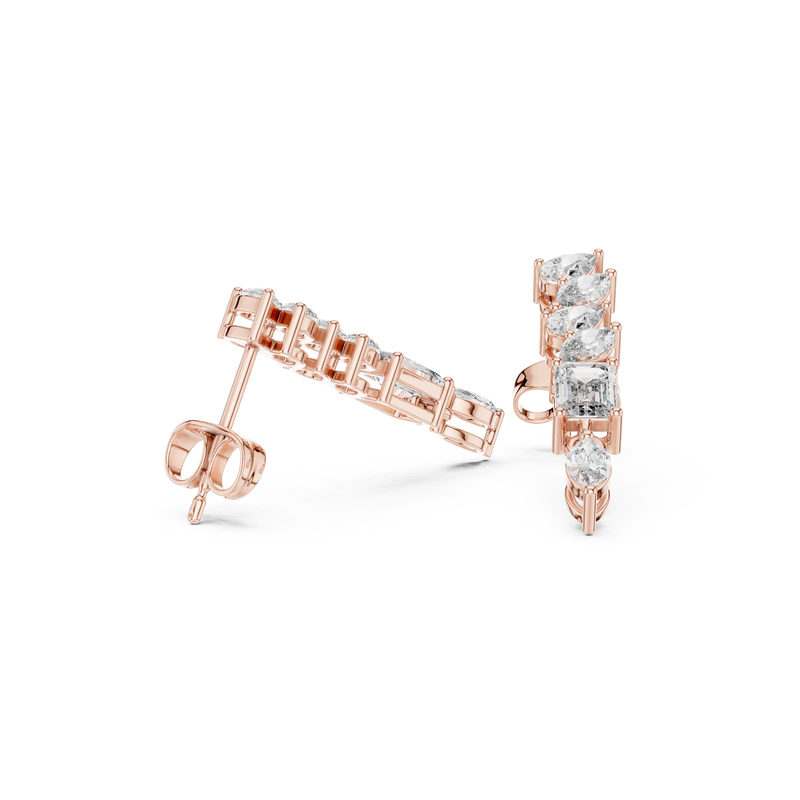 Earring AGDER-199@7 - Rose Gold - Image