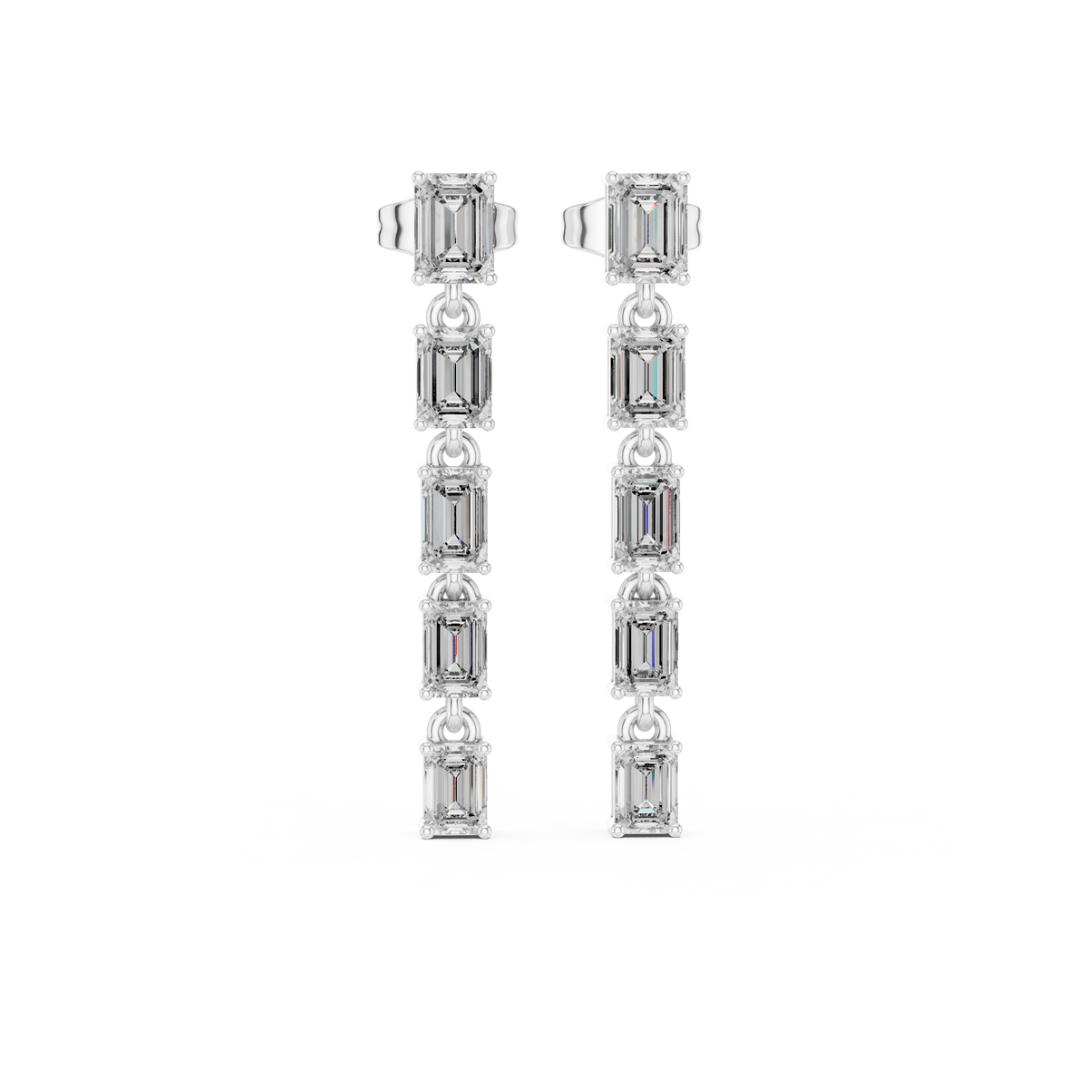 Earring AGDER-202 - White Gold - Image