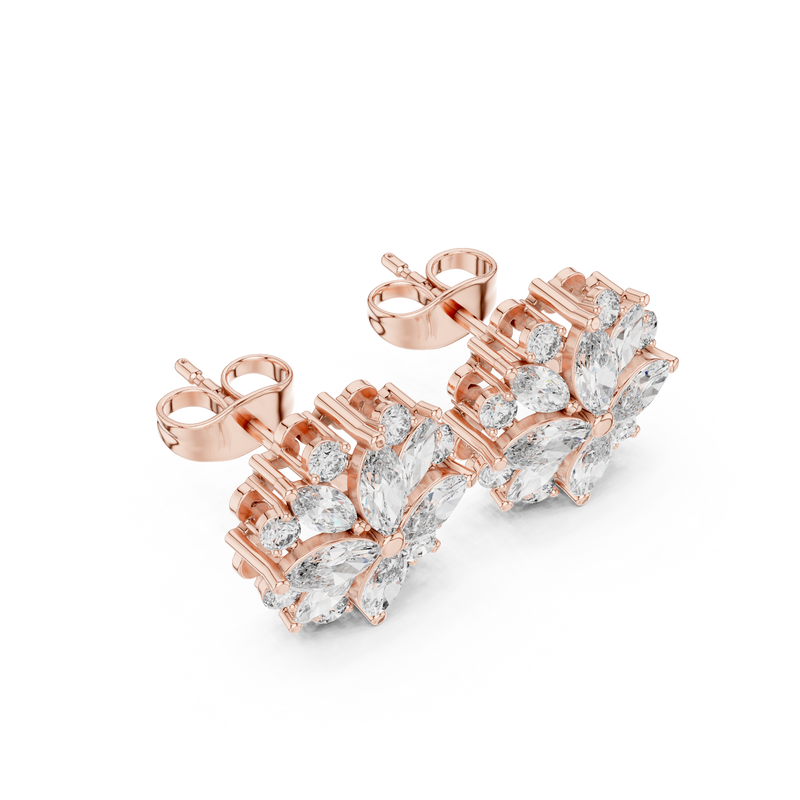 Earring AGDER-213@7 - Rose Gold - Image