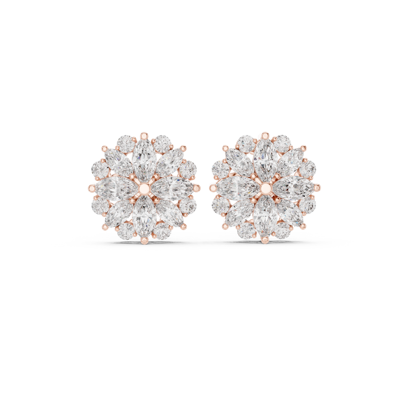 Earring AGDER-213@7 - Rose Gold - Image