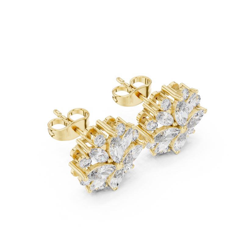 Earring AGDER-213@7 - Yellow Gold - Image