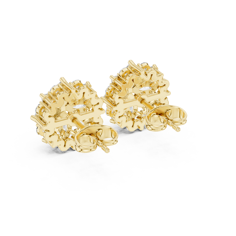 Earring AGDER-213@7 - Yellow Gold - Image