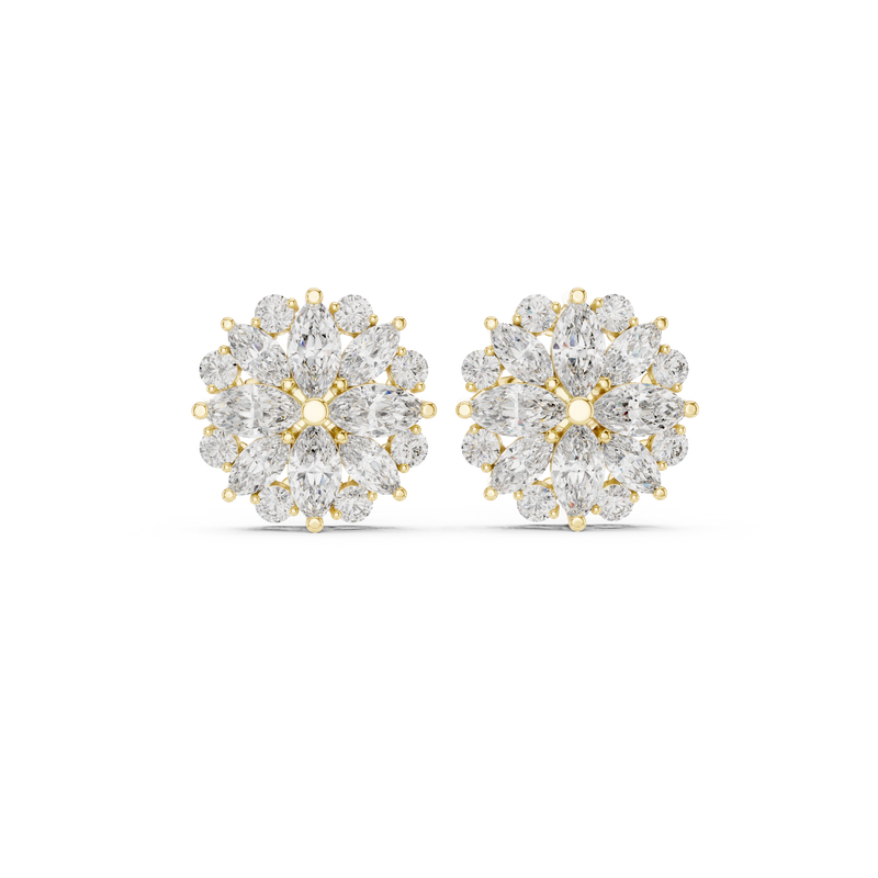Earring AGDER-213@7 - Yellow Gold - Image