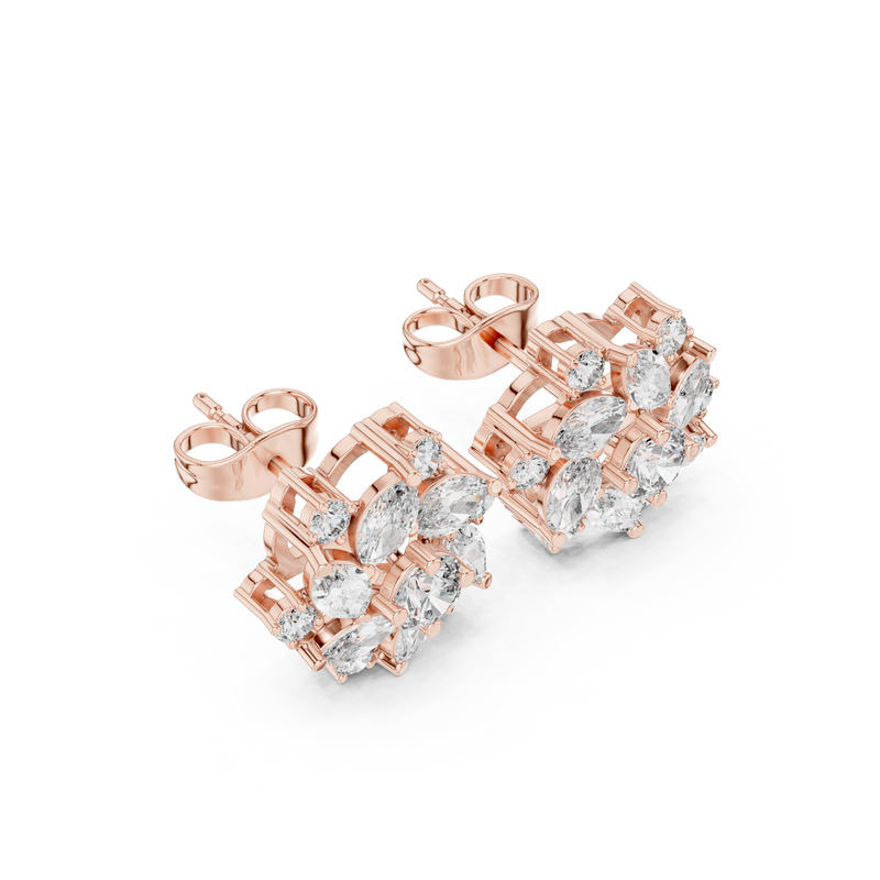 Earring AGDER-215@7 - Rose Gold - Image