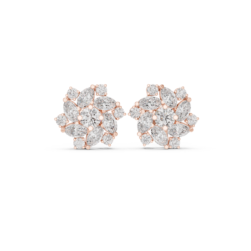 Earring AGDER-215@7 - Rose Gold - Image