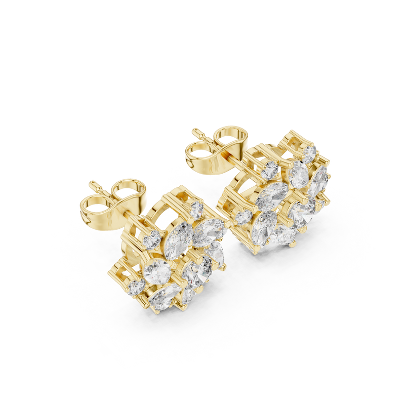 Earring AGDER-215@7 - Yellow Gold - Image