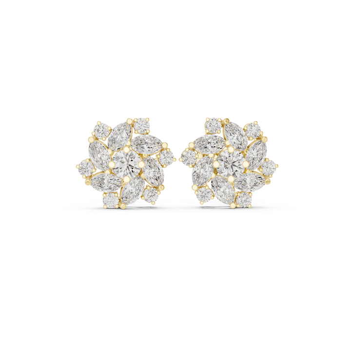 Earring AGDER-215@7 - Yellow Gold - Image