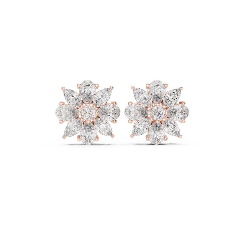 Earring AGDER-216@7 - Rose Gold - Image