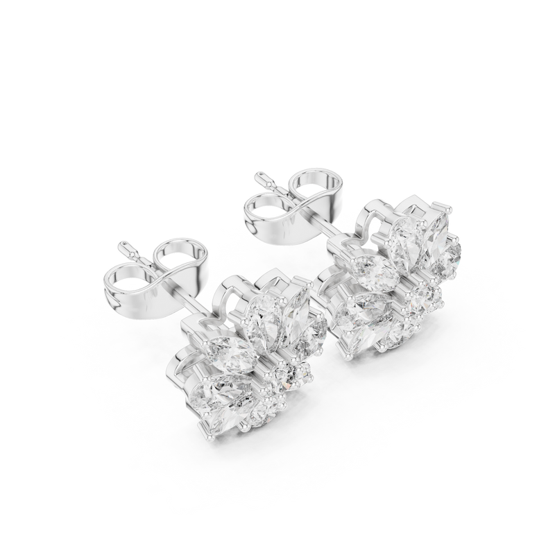 Earring AGDER-216@7 - White Gold - Image