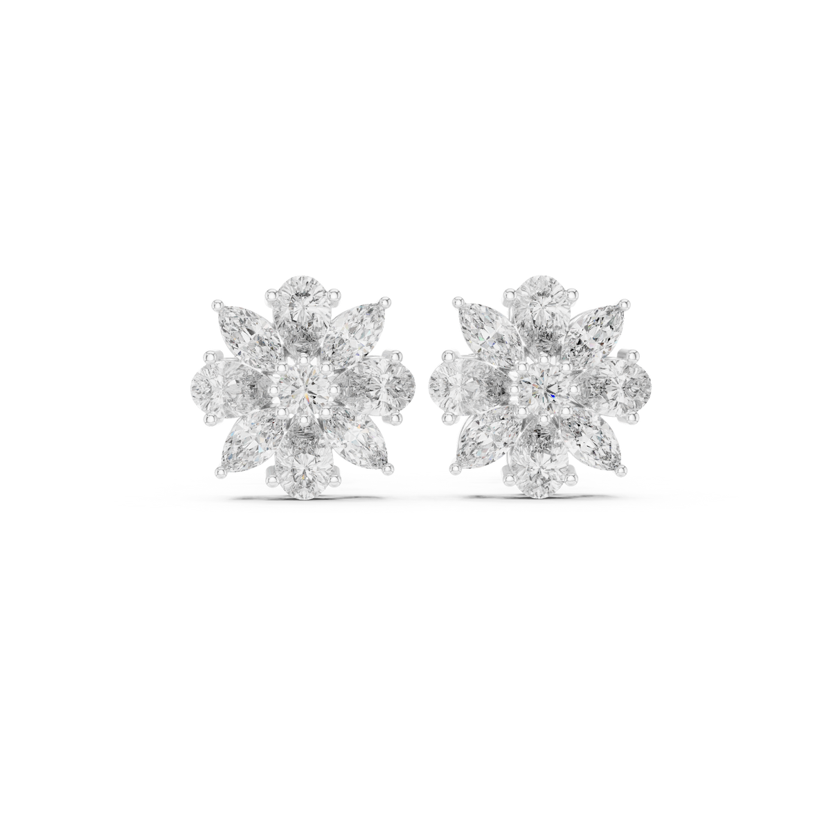 Earring AGDER-216@7 - White Gold - Image
