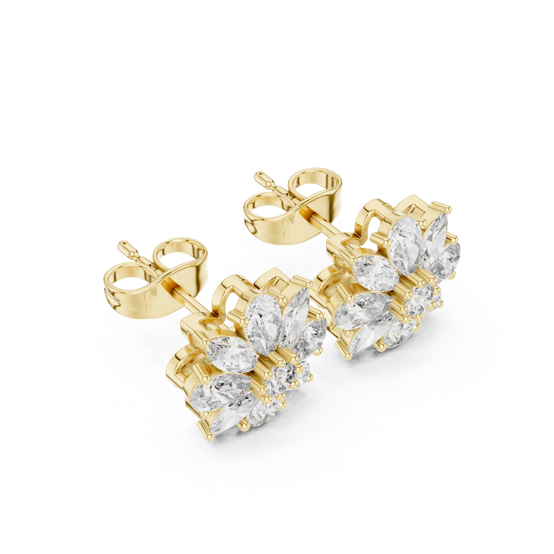 Earring AGDER-216@7 - Yellow Gold - Image
