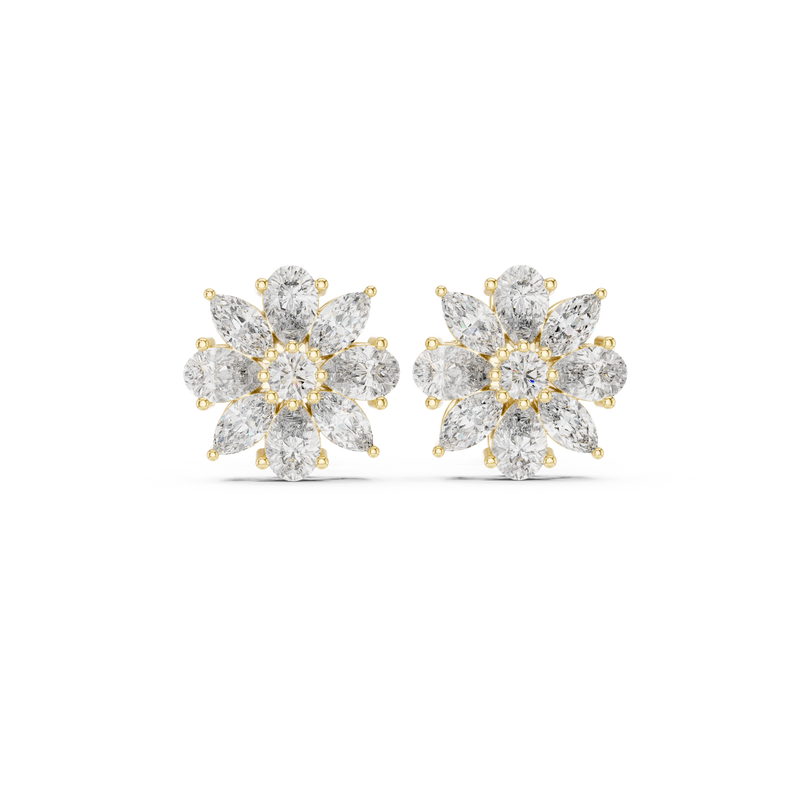 Earring AGDER-216@7 - Yellow Gold - Image