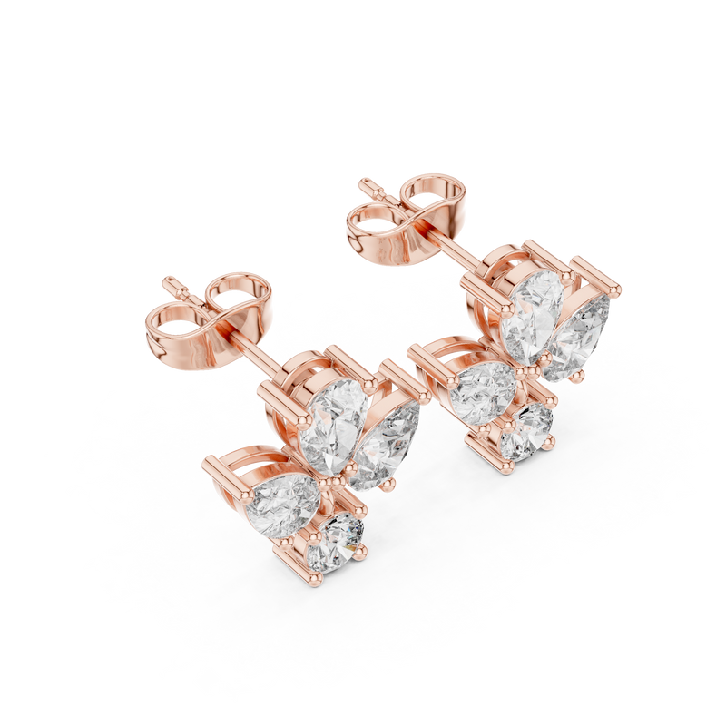 Earring AGDER-218@7 - Rose Gold - Image