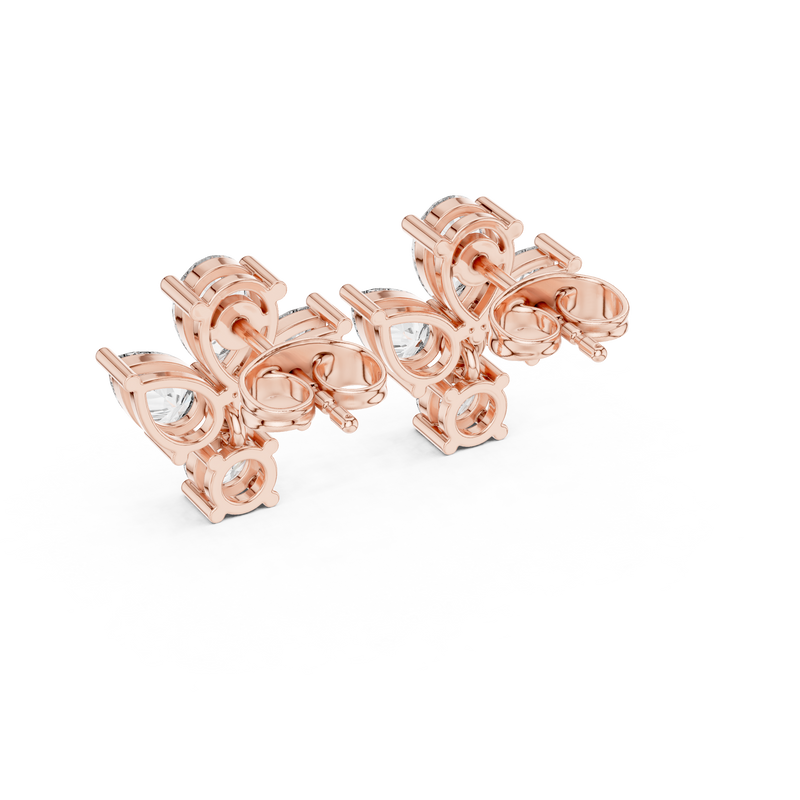 Earring AGDER-218@7 - Rose Gold - Image