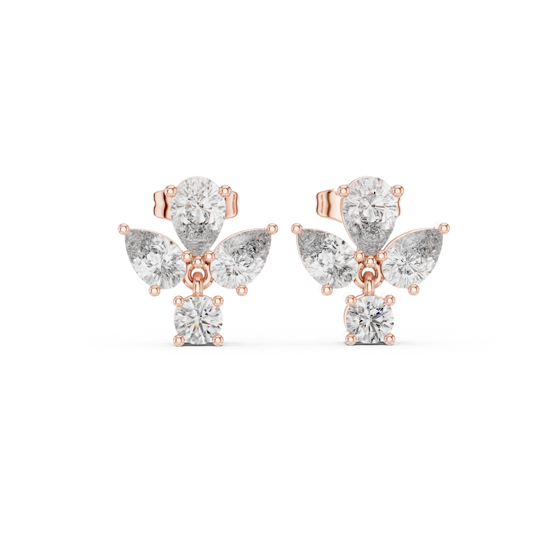 Earring AGDER-218@7 - Rose Gold - Image