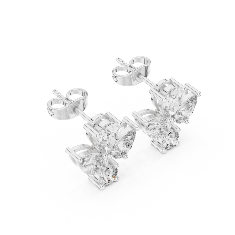 Earring AGDER-218@7 - White Gold - Image