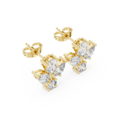 Earring AGDER-218@7 - Yellow Gold - Image