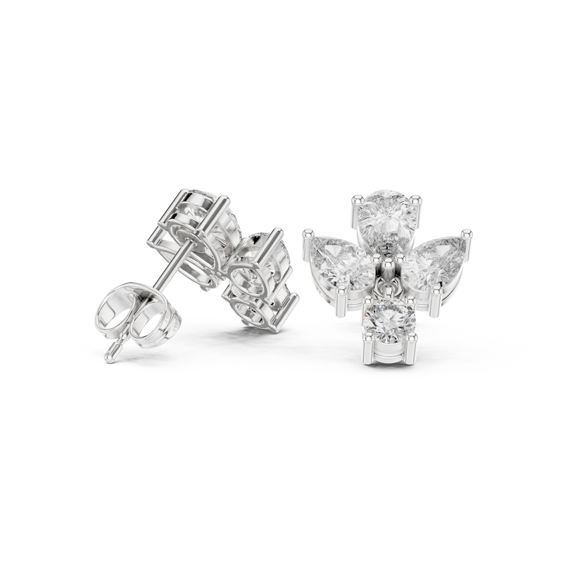 Earring AGDER-218@7 - White Gold - Image