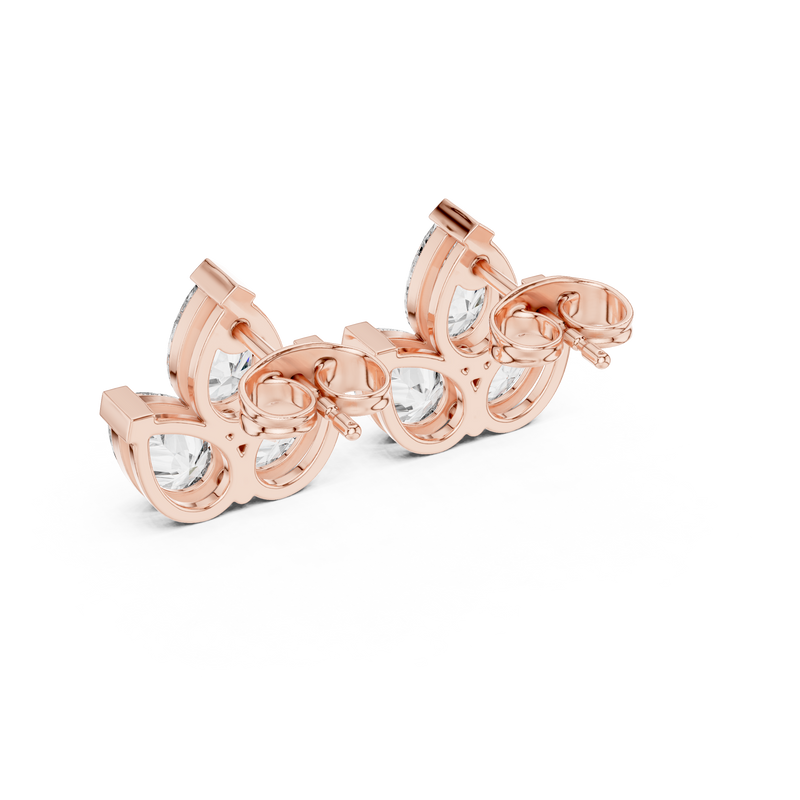 Earring AGDER-219@7 - Rose Gold - Image