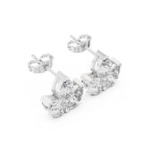 Earring AGDER-219@7 - White Gold - Image
