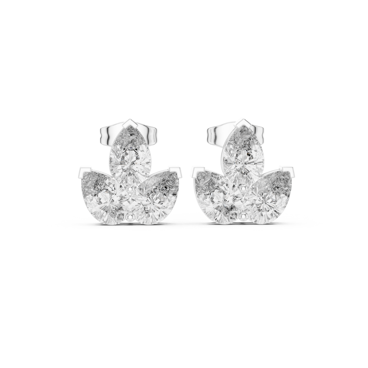 Earring AGDER-219@7 - White Gold - Image