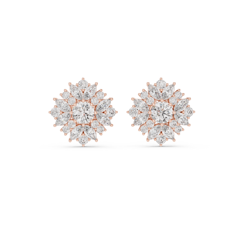 Earring AGDER-220@7 - Rose Gold - Image