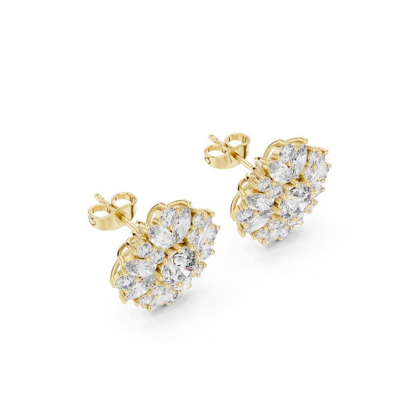 Earring AGDER-220@7 - Yellow Gold - Image