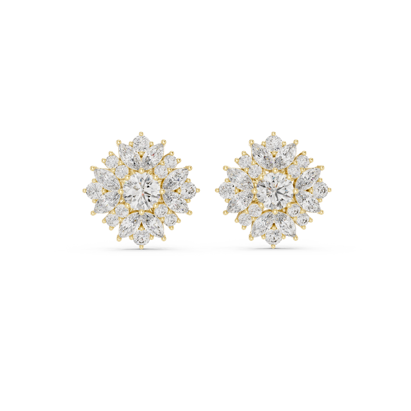 Earring AGDER-220@7 - Yellow Gold - Image