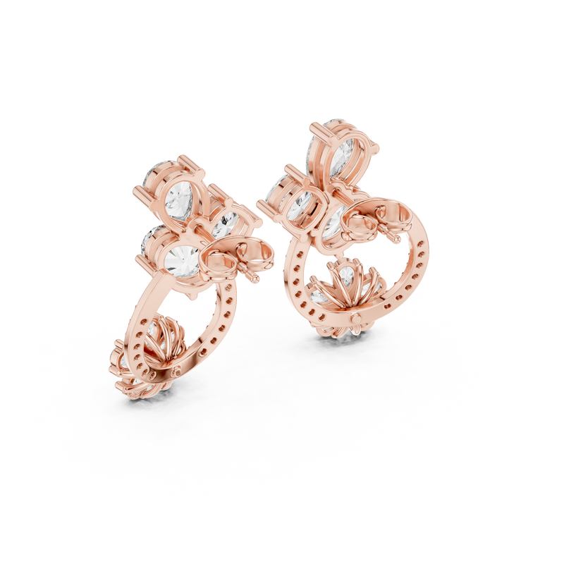 Earring AGDER-221@7 - Rose Gold - Image