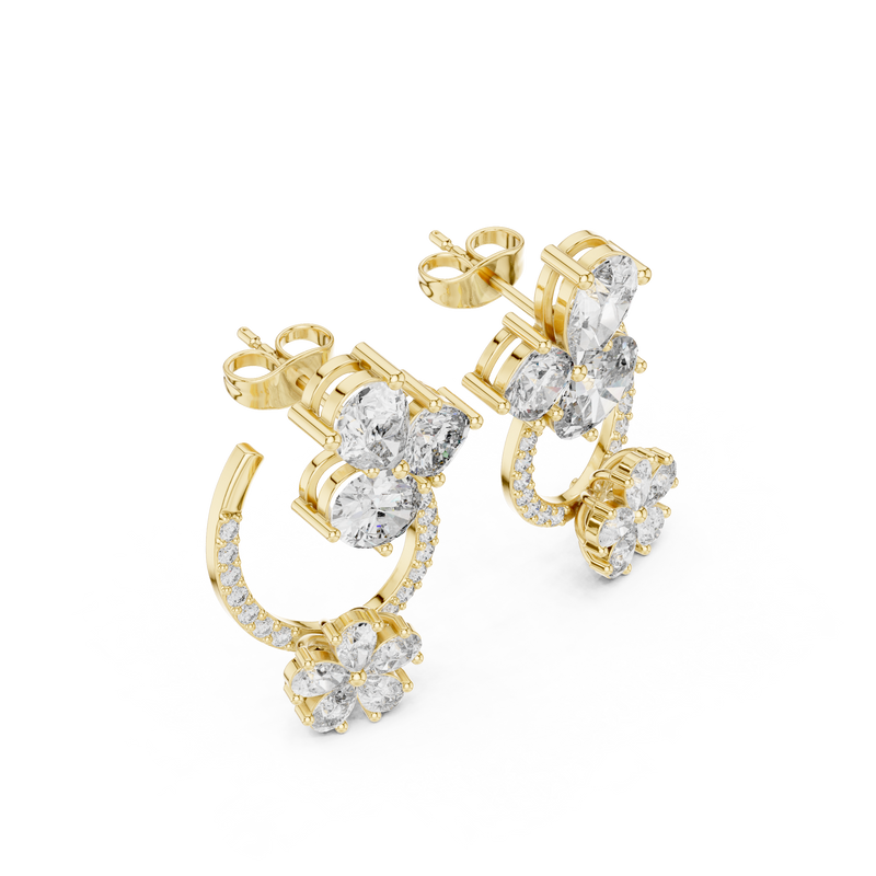 Earring AGDER-221@7 - Yellow Gold - Image