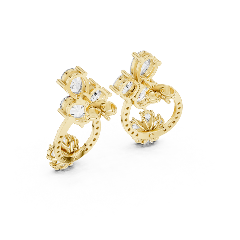 Earring AGDER-221@7 - Yellow Gold - Image