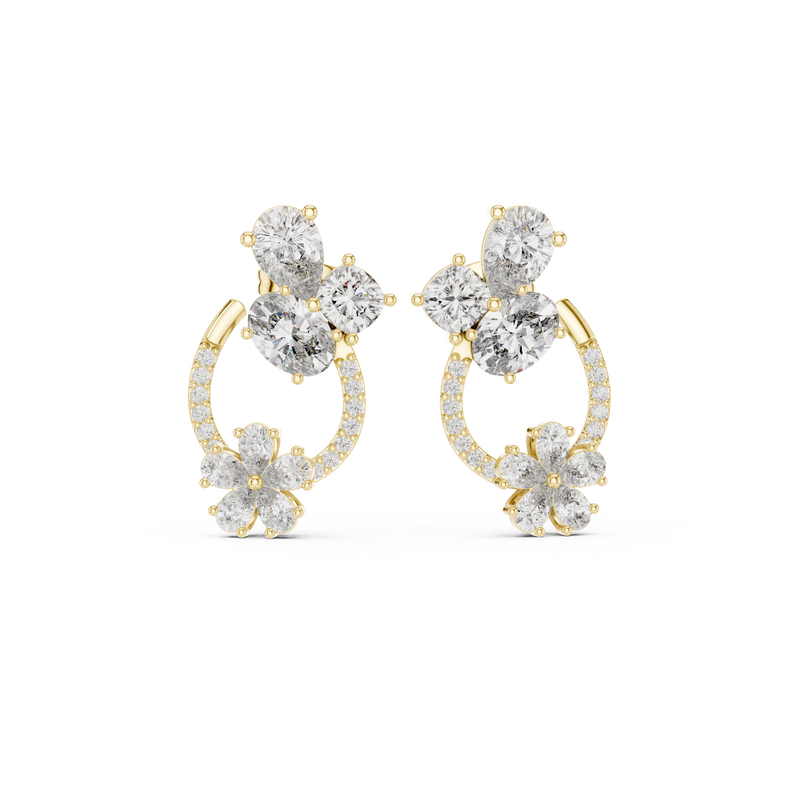 Earring AGDER-221@7 - Yellow Gold - Image