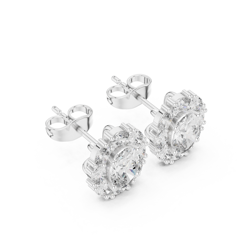 Earring AGDER-225@7 - White Gold - Image