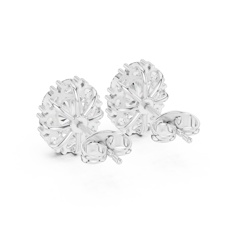 Earring AGDER-225@7 - White Gold - Image
